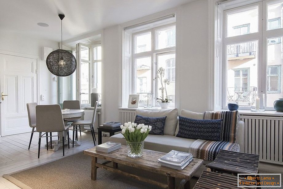 Стилски повторен развој на стан во Шведска