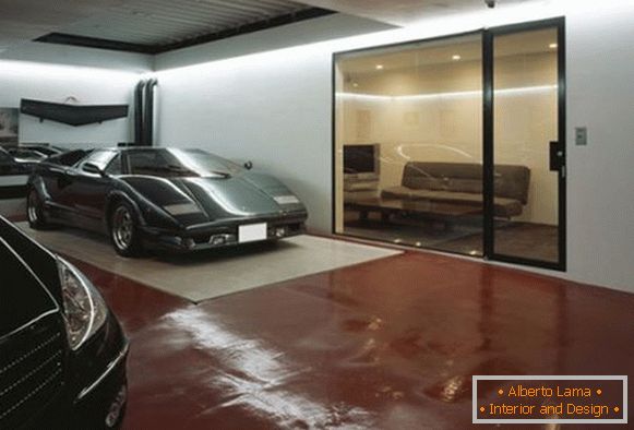 Исклучителна гаража за луксузни автомобили