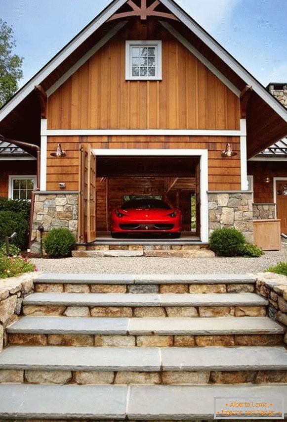 Класична гаража за автомобил