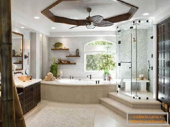 дизајн на голема бања во приватна куќа, фото 10