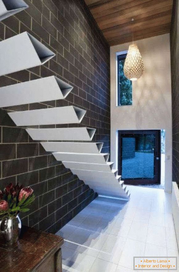 Дизајн на скалила во приватна куќа, фото 3