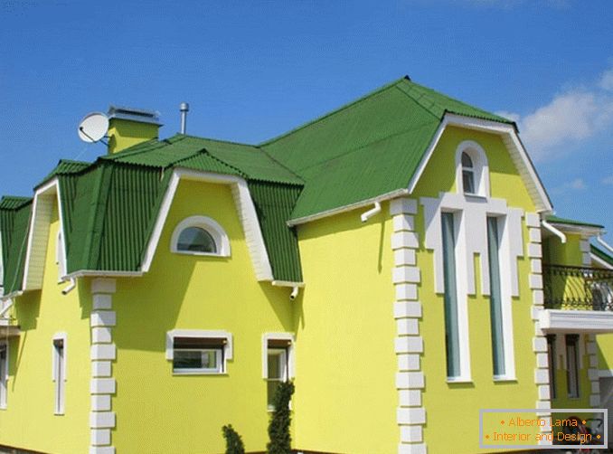 Како да се избере бојата на фасадата на куќата