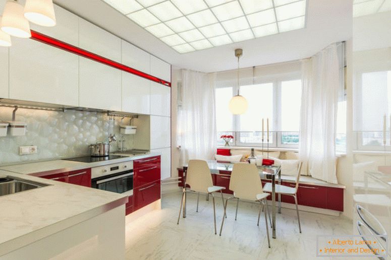 дизајн кујна-13-sq-m-во-бело-црвена-боја10