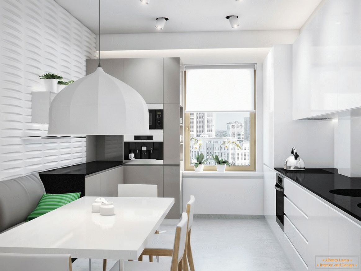 Лесна кујна во стил на минимализмот