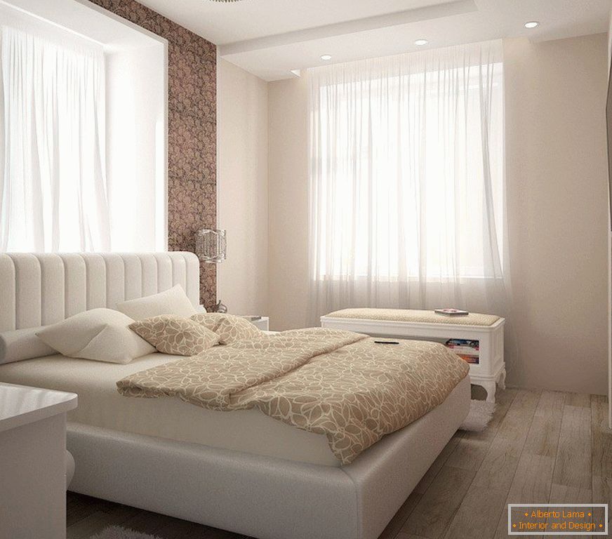 Бело мебел во спалната соба