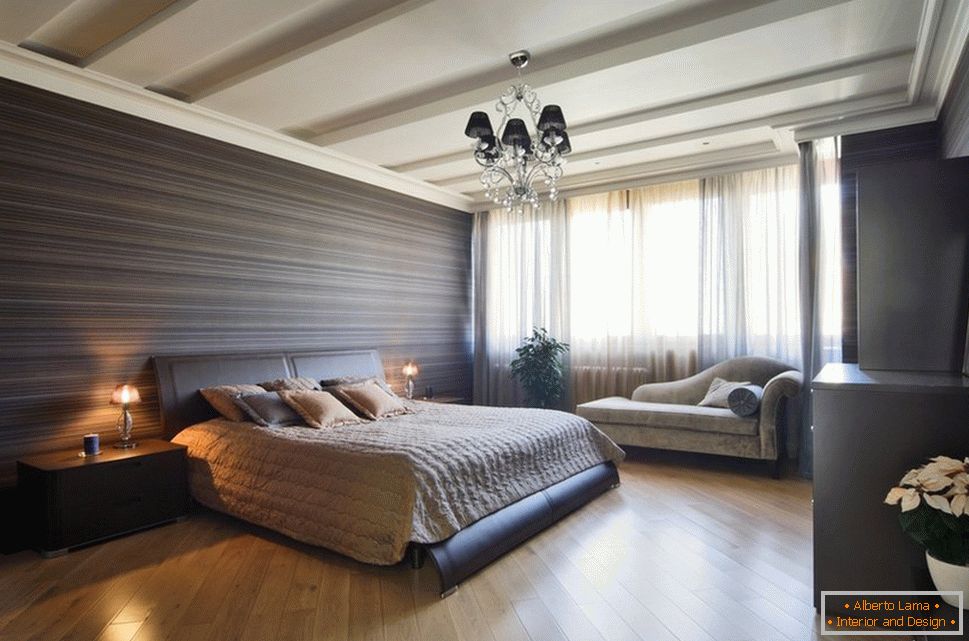 Спалната соба в стиле модерн