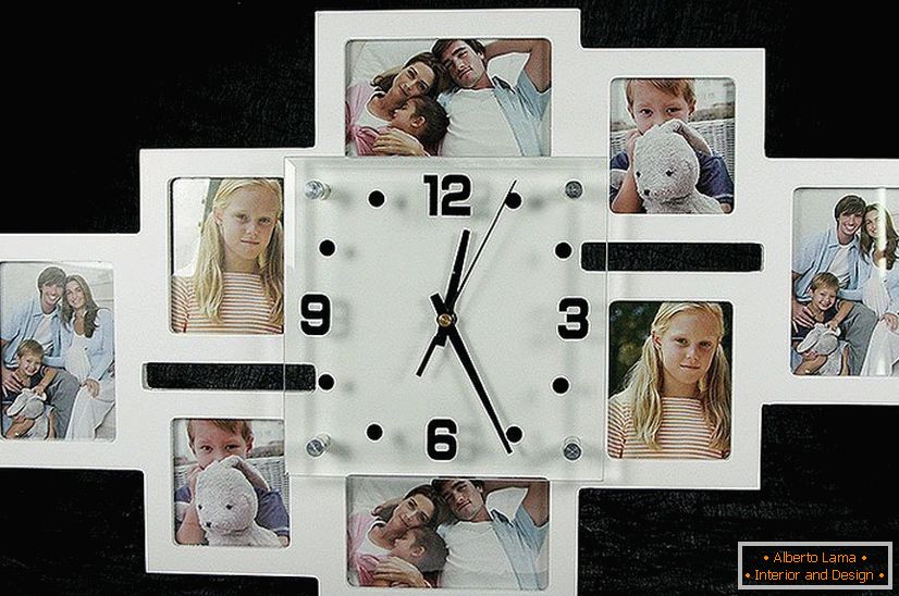 Часовници с семейными фотографиями