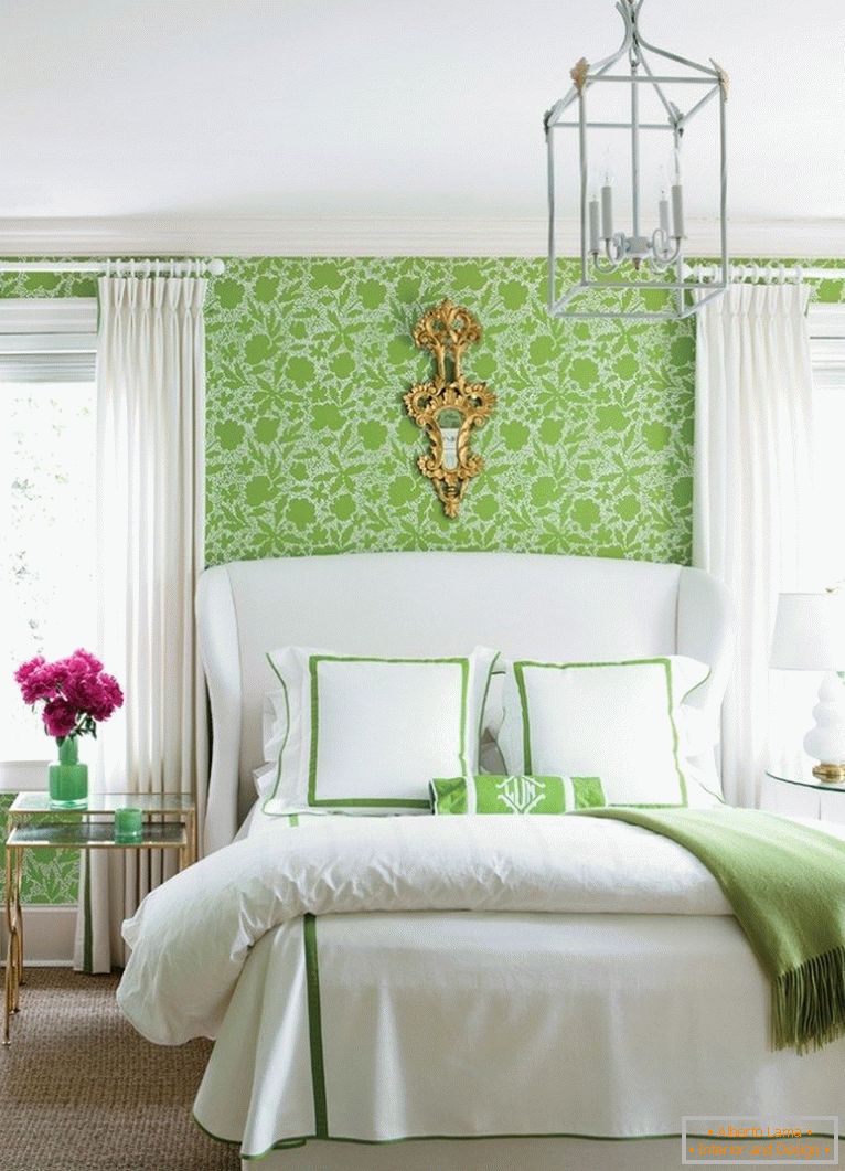 Алатки во спалната соба се зелени