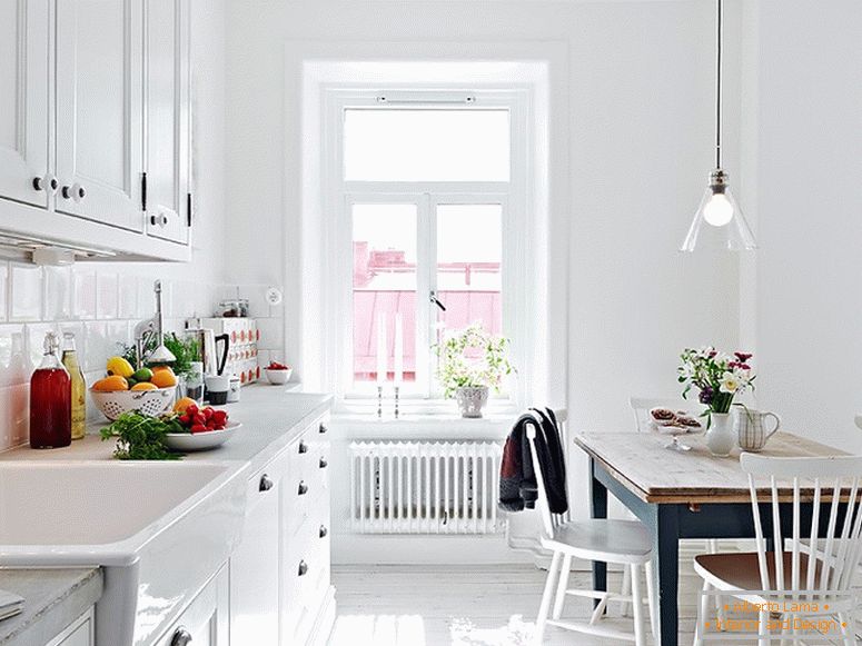 Внатрешни работи на модерни кујни во Шведска