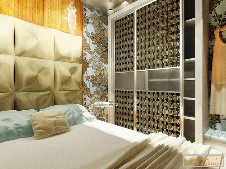 Убава спална соба во пастелни бои