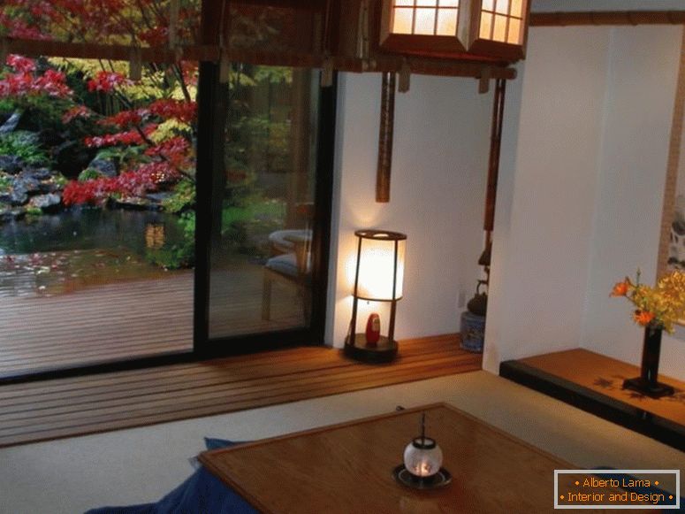 Јапонија-дневна соба-инспирација-за-мал простор-јапонски-дневна соба