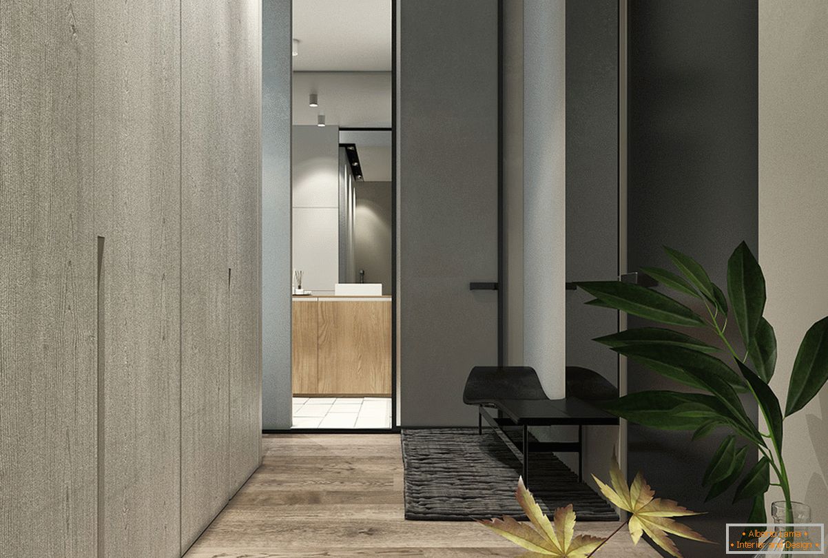 Дизајн на коридор за мал стан во скандинавски стил - фото 2