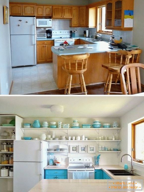 Трансформација на кујната пред и потоа