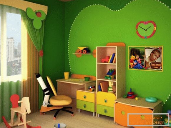 внатрешноста на детска соба за девојче 3 лет фото