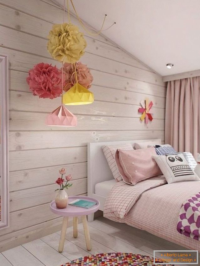 Спална соба декор со текстил