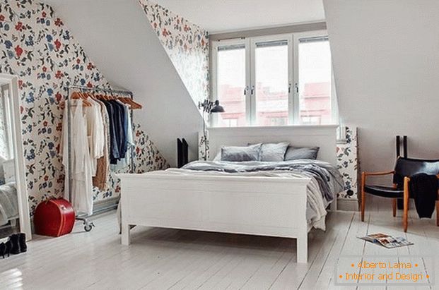 спална соба во скандинавски стил