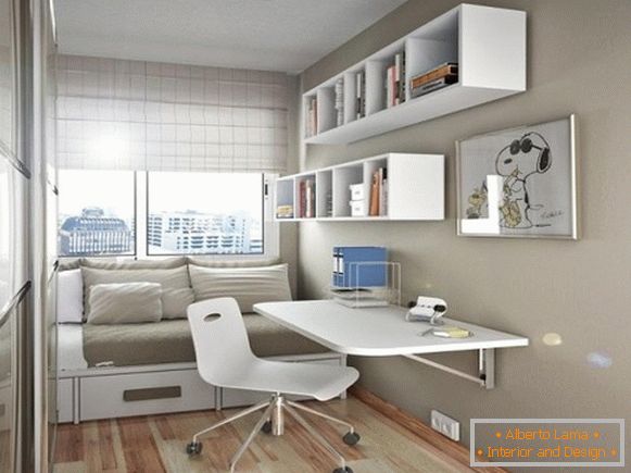 Мебел за студија во стан слика 7