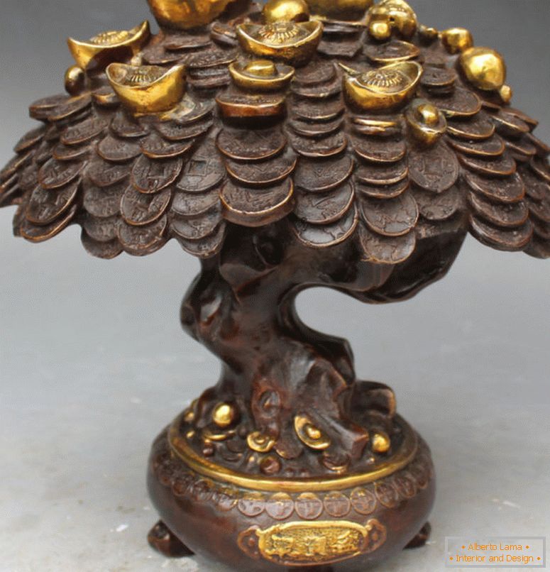 10-кинеско-бронзено-свинско-фенг шуи-лаки-богатство-пари-yuanbao-монета-дрво-скулптура