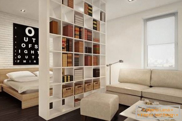 да организира мебел во еднособен стан од 40 квадратни метри, фото 23
