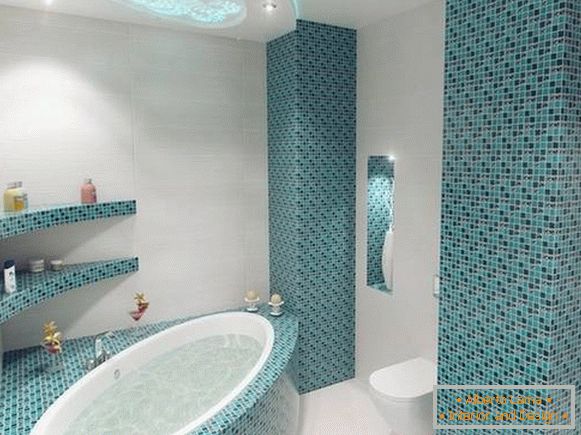 мозаични плочки за купатило, фото 31