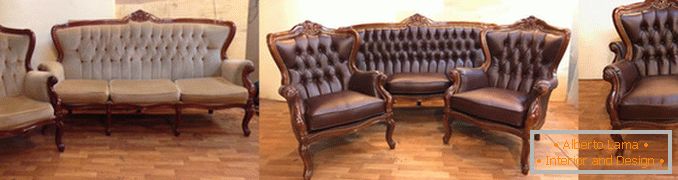 Повлекување на тапациран мебел пред и потоа, слика 20