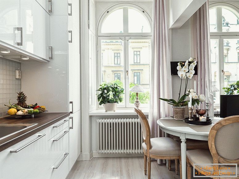 Внатрешен дизајн на стан од 22 квадратни метри во скандинавски стил