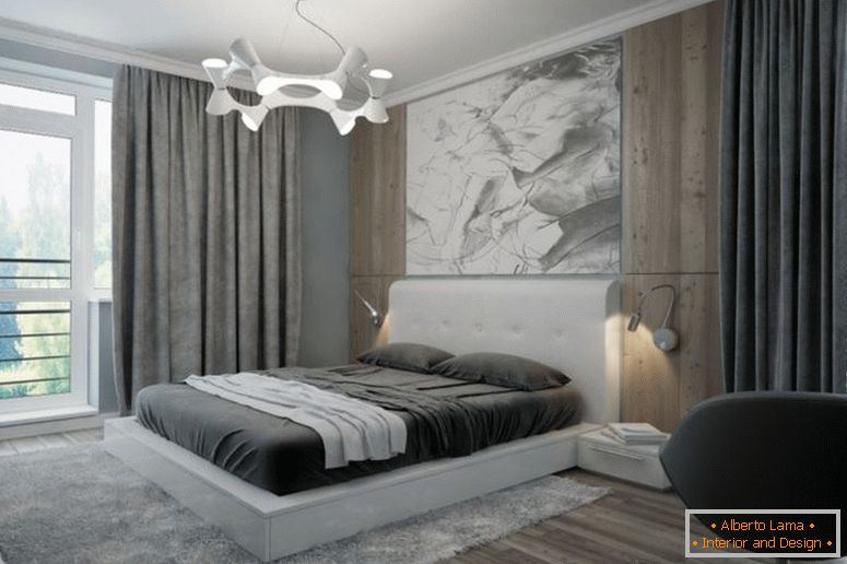 дизајн-спална соба-во-стан-спална соба-Свети Петарсбург