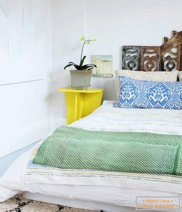 Модерен спална соба 2017 во боемски стил