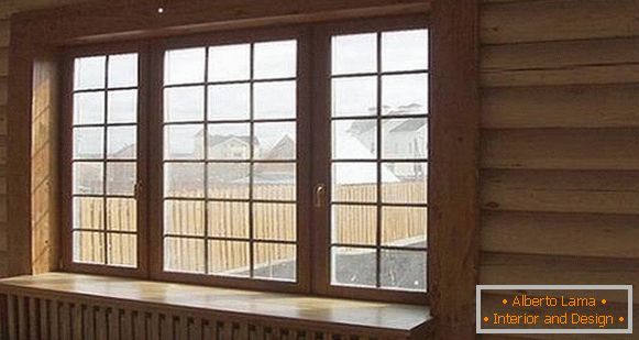 Дрвени украси за прозорци во куќата, фото 3