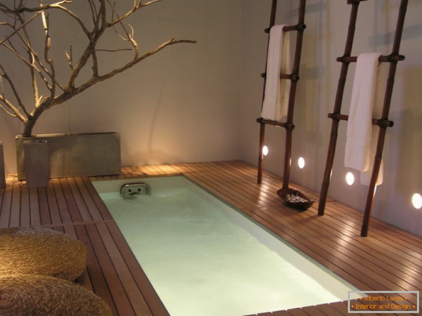 Јапонски мотиви во бања декор