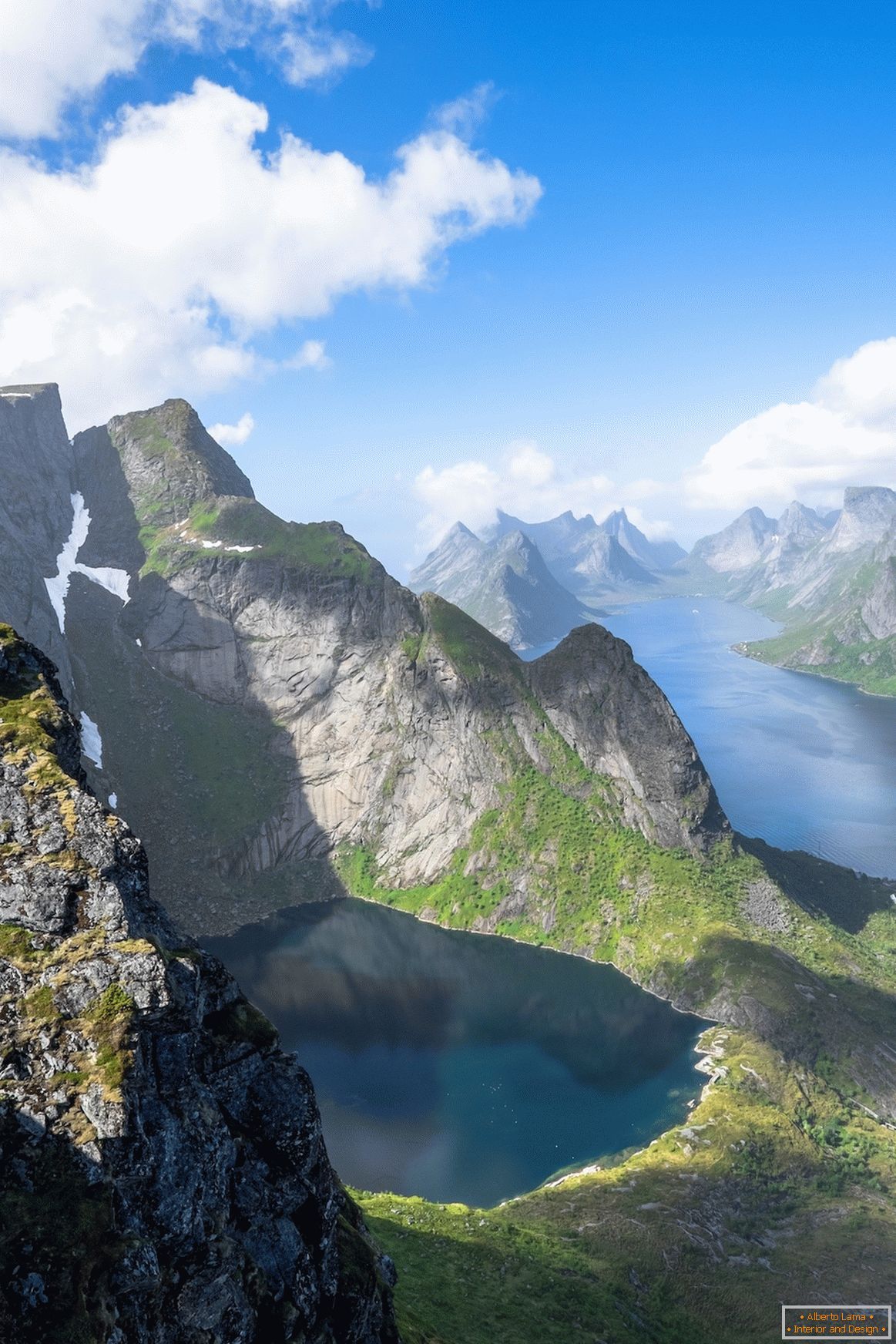 Норвешка од поглед на птичјиот поглед