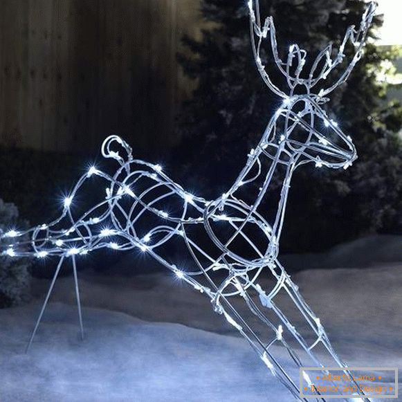 Новогодишен елен направен од жица со сопствени раце, слика 14