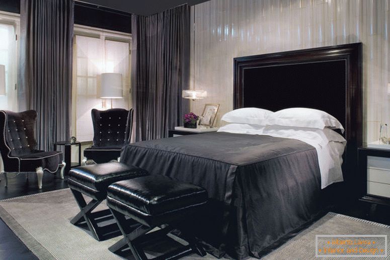 дизајн-внатрешни спални-во-црна боја1