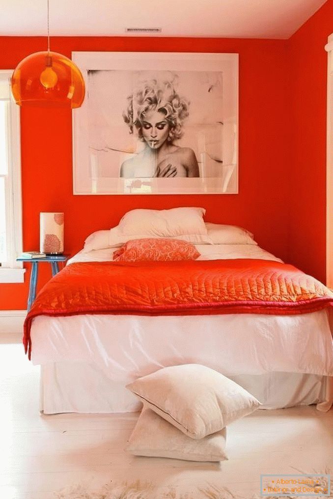 Портокал Спална соба