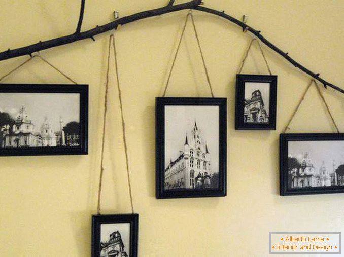 Како да декорирате ѕид со слики во рамки