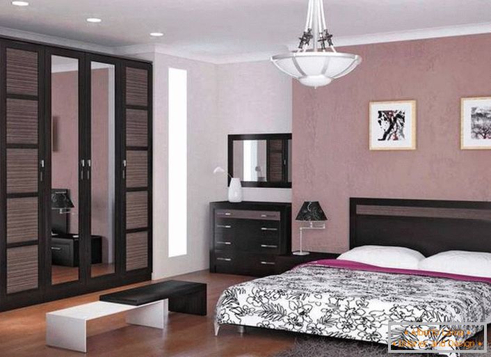 Модерен стил во дизајнот на ентериер - меки, мирни бои во боење на ѕидови и тавани, функционални, контрастни во боја мебел