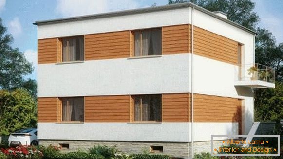 Дрвени фасади со панели за фасада