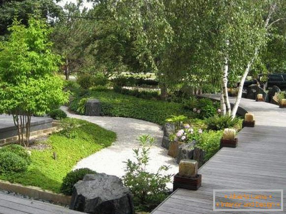 Уредување дизајн на градината во кинески стил