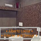Плочка и мозаик во дизајнот на тоалетот