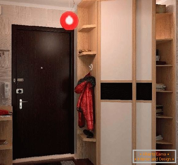 гардероба во ходникот, мал, фото 16