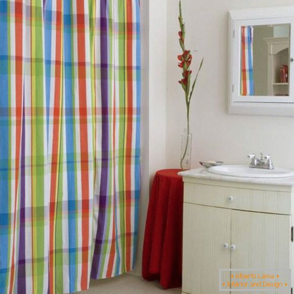 завеса за бања ткаенина, слика 1