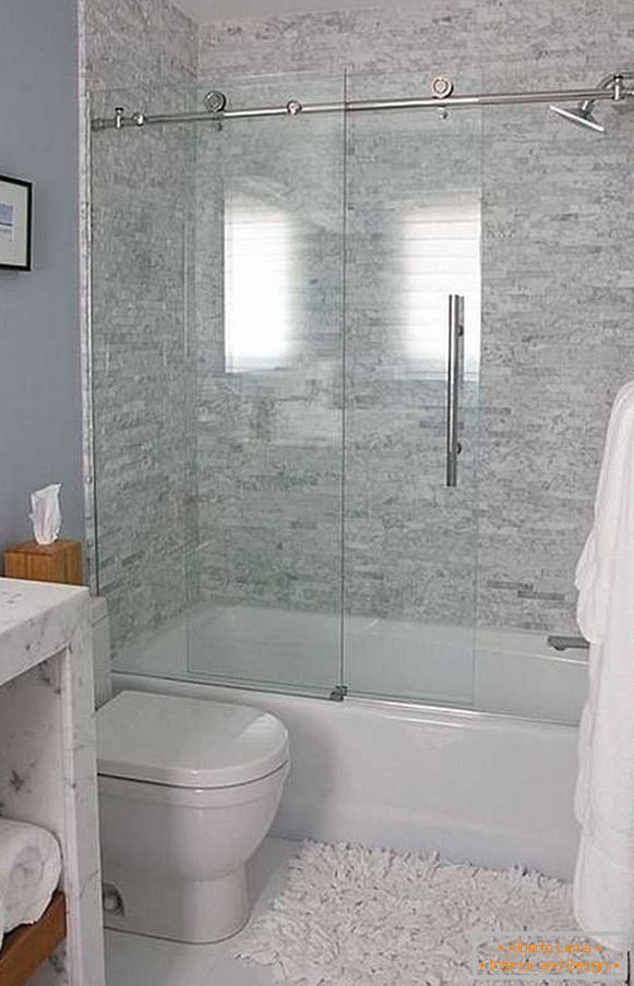 стаклена завеса за купатило, фото 4