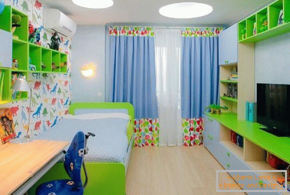 ткаенини за завеси во детска соба, фото 13