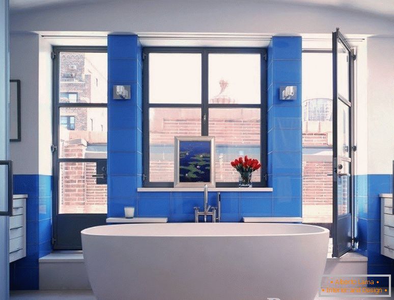 Употреба на сино во декорација на бања