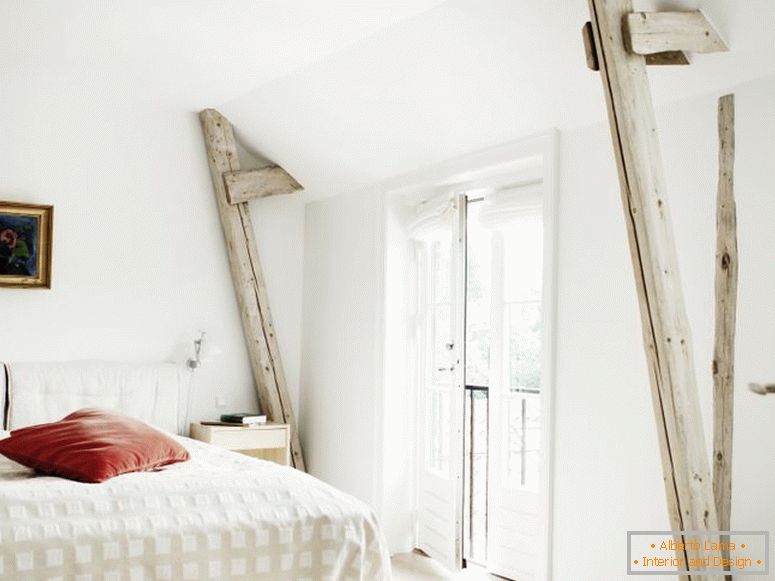 Спална соба во скандинавски стил