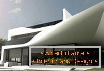 Модерна архитектура: Двоспратна куќа во Мадрид во стилот на научна фантастика