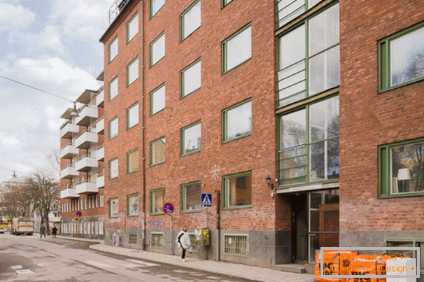 Регистрација на студиски стан во светлина скандинавски стил