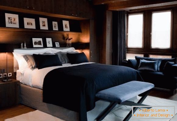 malenkaya-спална соба во стил вила