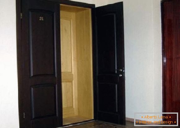 дрвени влезни врати за апартмани, фото 31