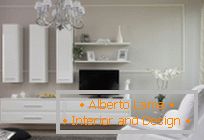 Изберете бел мебел во дневната соба